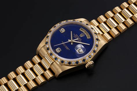 rolex perpetual day date lapislazuli